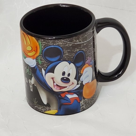 Disney Mickey Mouse Vampire Coffee Cup autumn halloween 16 oz mug - Picture 2 of 7